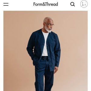 NWT Archive Indigo Daik Jacket